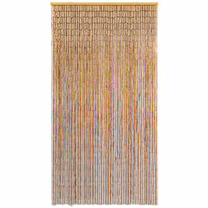 Dveřní závěs proti hmyzu, bambus, 120x220 cm - obrázek 3