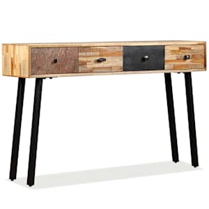 Konzolový stolek, masivní recyklovaný teak 120x30x76 cm - obrázek 14