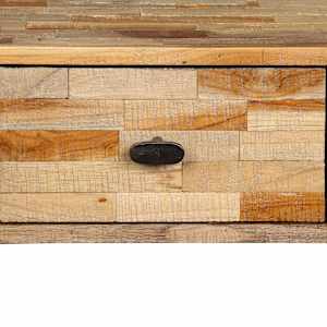 Konzolový stolek, masivní recyklovaný teak 120x30x76 cm - obrázek 7
