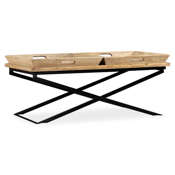 vidaXL kohvilaud toekast mangopuidust 110 x 55 x 42 cm