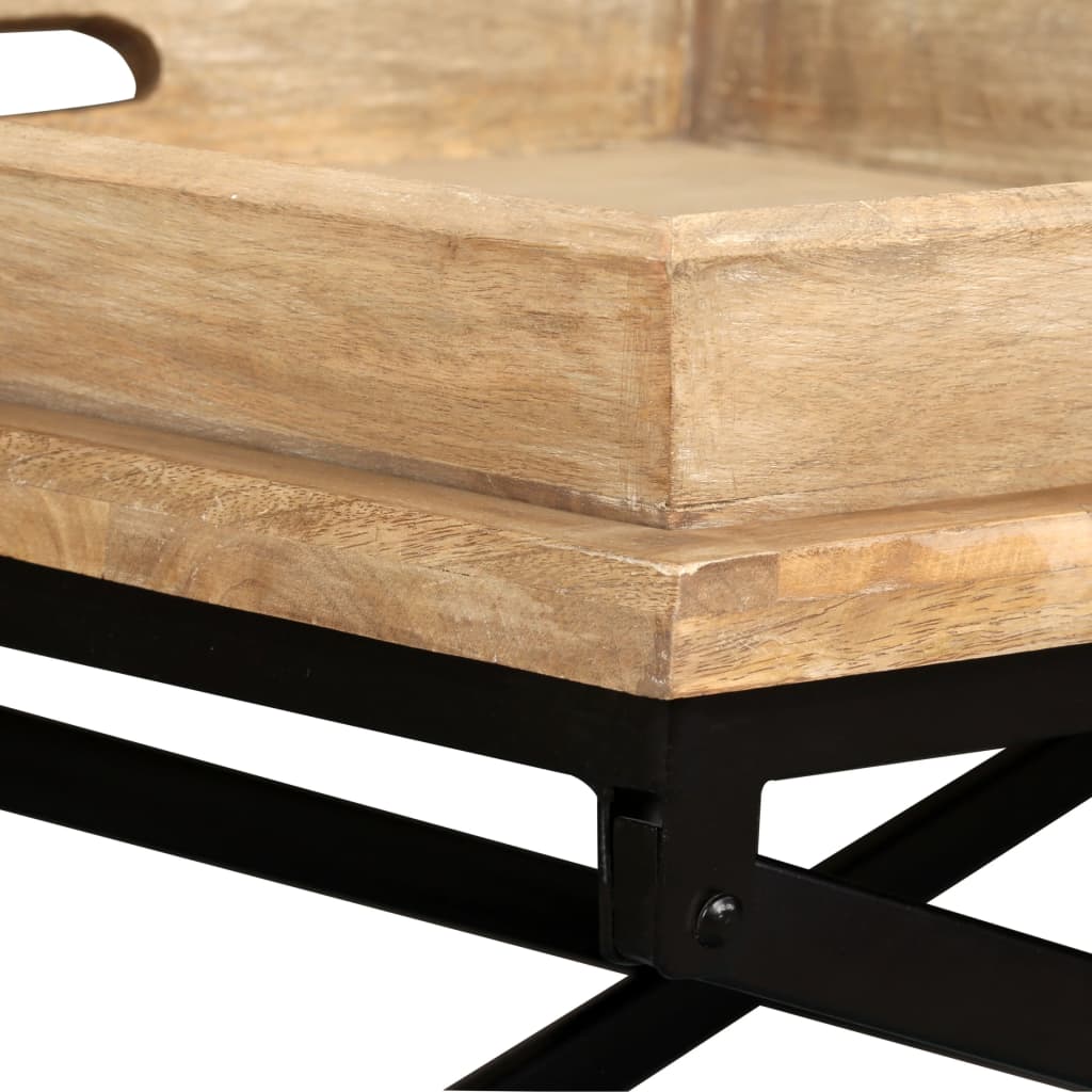 kafijas galdiņš, 110x55x42 cm, mango masīvkoks | Stepinfit.lv