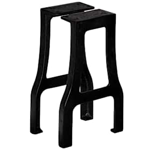 vidaXL pingijalad, 2 tk, A-raam, malm