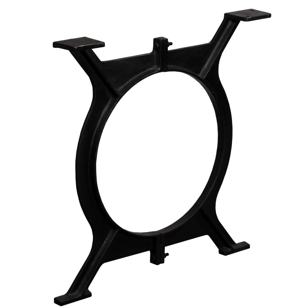 Table Legs Metal Base Desk Legs for Workbench Dining Table Cast Iron vidaXL - Picture 28 of 47