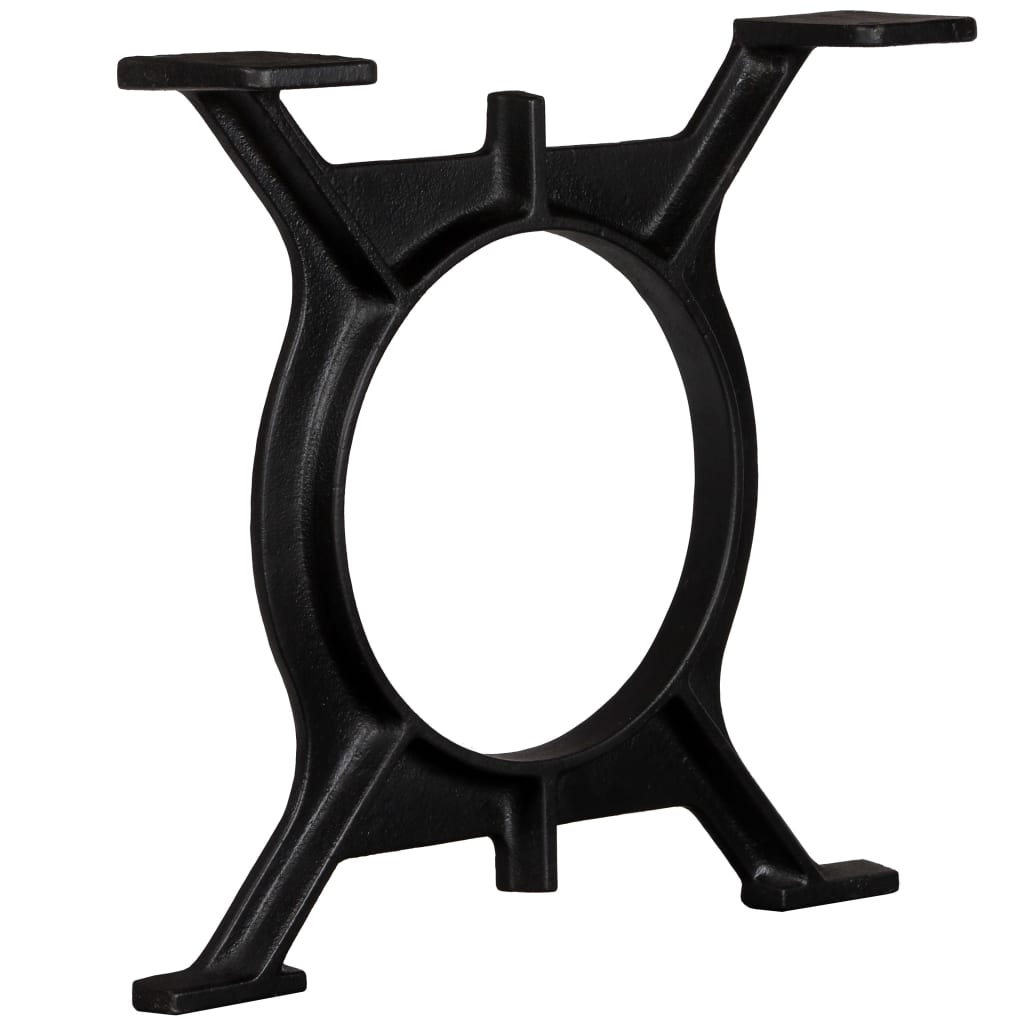 Table Legs Metal Base Desk Legs for Workbench Dining Table Cast Iron vidaXL - Picture 12 of 47