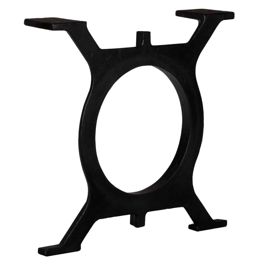 Table Legs Metal Base Desk Legs for Workbench Dining Table Cast Iron vidaXL - Picture 15 of 47
