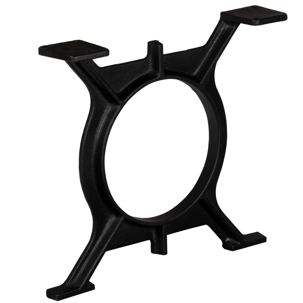 Table Legs Metal Base Desk Legs for Workbench Dining Table Cast Iron vidaXL - Picture 16 of 47