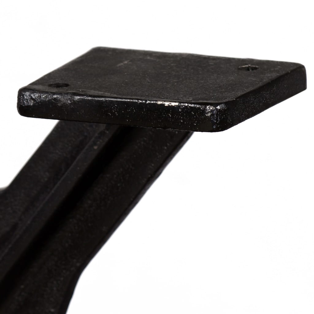 Table Legs Metal Base Desk Legs for Workbench Dining Table Cast Iron vidaXL - Picture 20 of 47