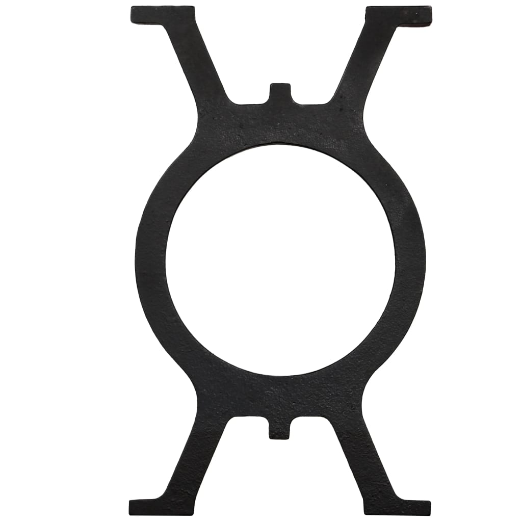 vidaXL Noge za klupu 2 kom u obliku slova O od lijevanog željeza