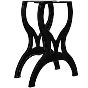 vidaXL s&ouml;&ouml;gilaua jalad, 2 tk, X-raam, malm