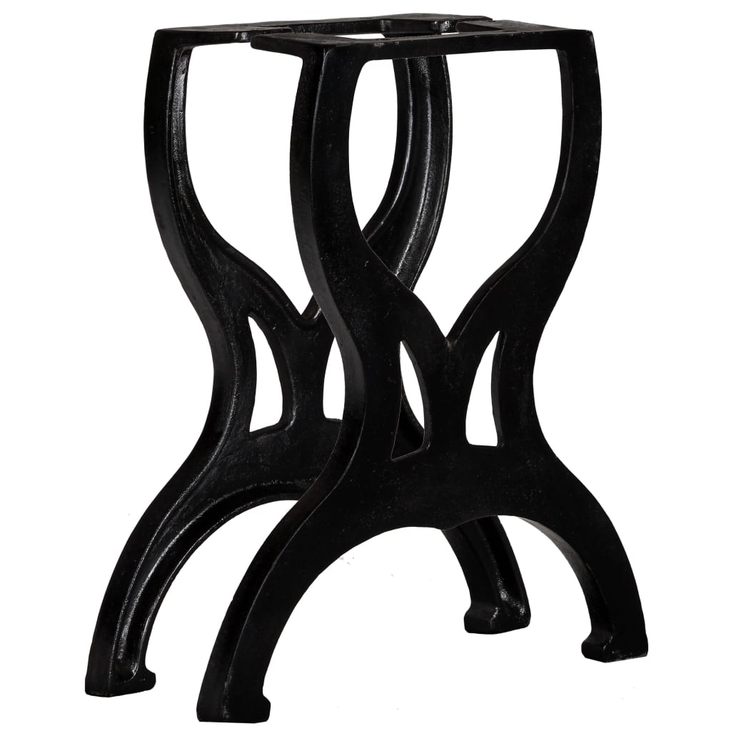 Table Legs Metal Base Desk Legs for Workbench Dining Table Cast Iron vidaXL - Picture 37 of 47