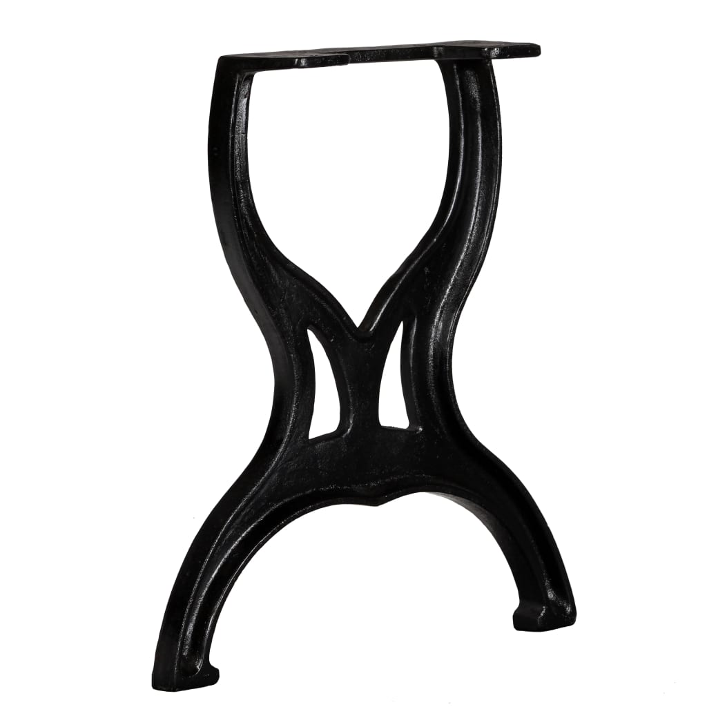 Table Legs Metal Base Desk Legs for Workbench Dining Table Cast Iron vidaXL - Picture 39 of 47