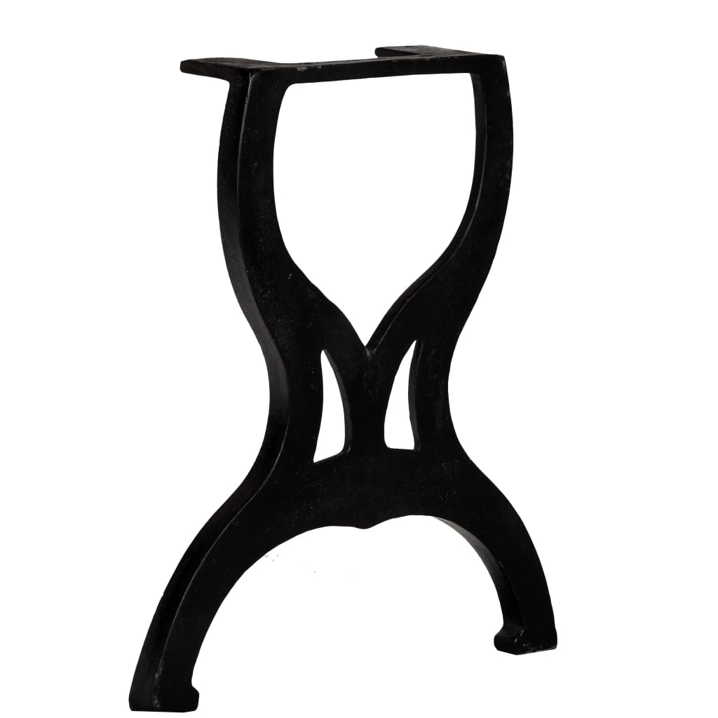 Table Legs Metal Base Desk Legs for Workbench Dining Table Cast Iron vidaXL - Picture 40 of 47