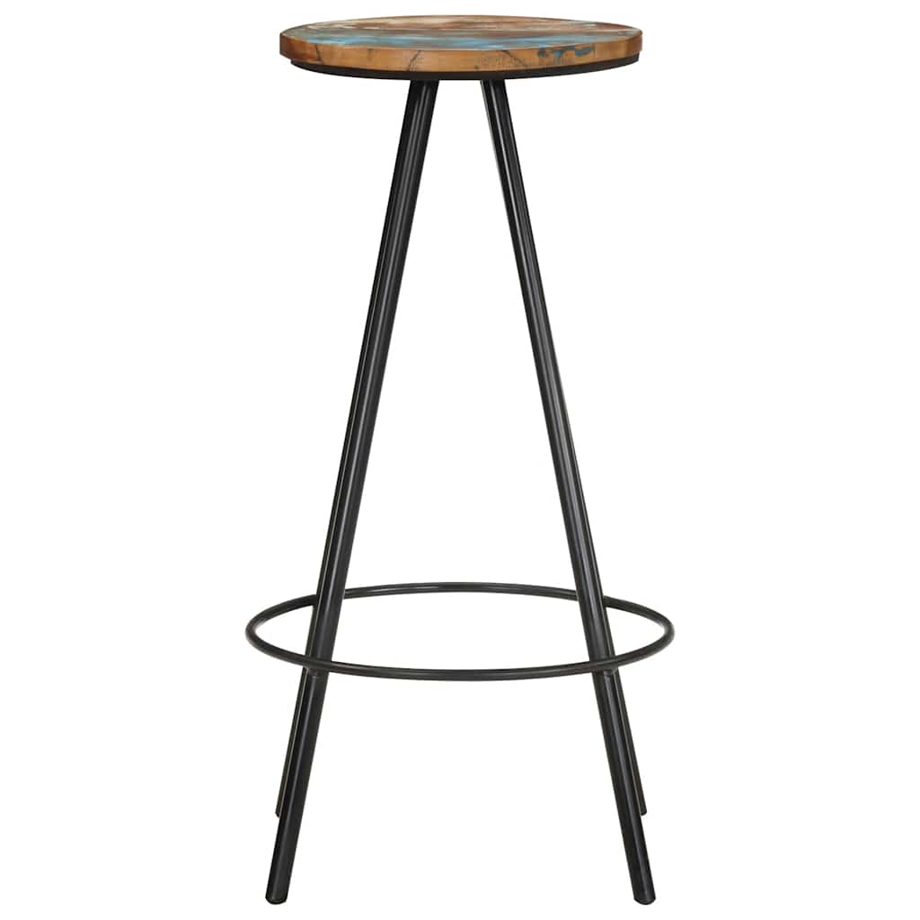 Thumbnail - vidaXL Barhocker 2 Stk. Massives Altholz