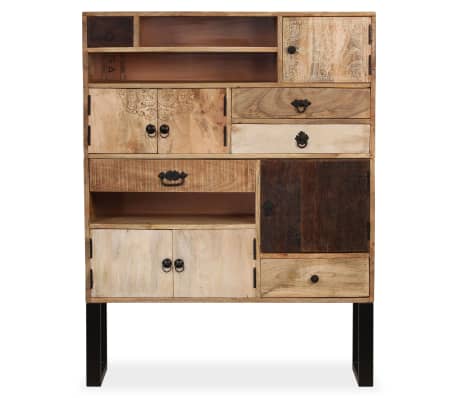 vidaXL Sideboard Solid Mango Wood 39.4"x11.8"x51.2"