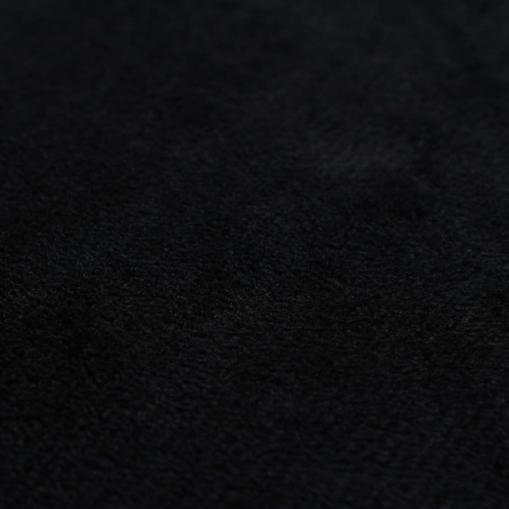 Povlaky na polštář 4 ks textil 80 x 80 cm černé