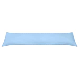 Polštář pro spaní na boku 40 x 145 cm modrý - obrázek 2