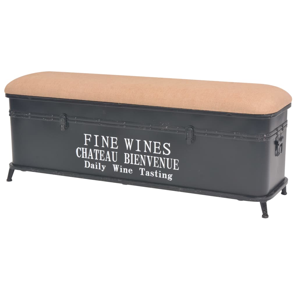 Vidaxl Storage Bench With Cushion 40 6 X11 8 X15 7 Vidaxl Com