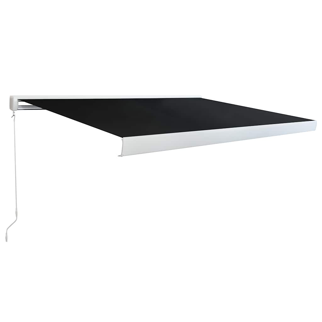 vidaXL Luifel handmatig 350 cm antraciet