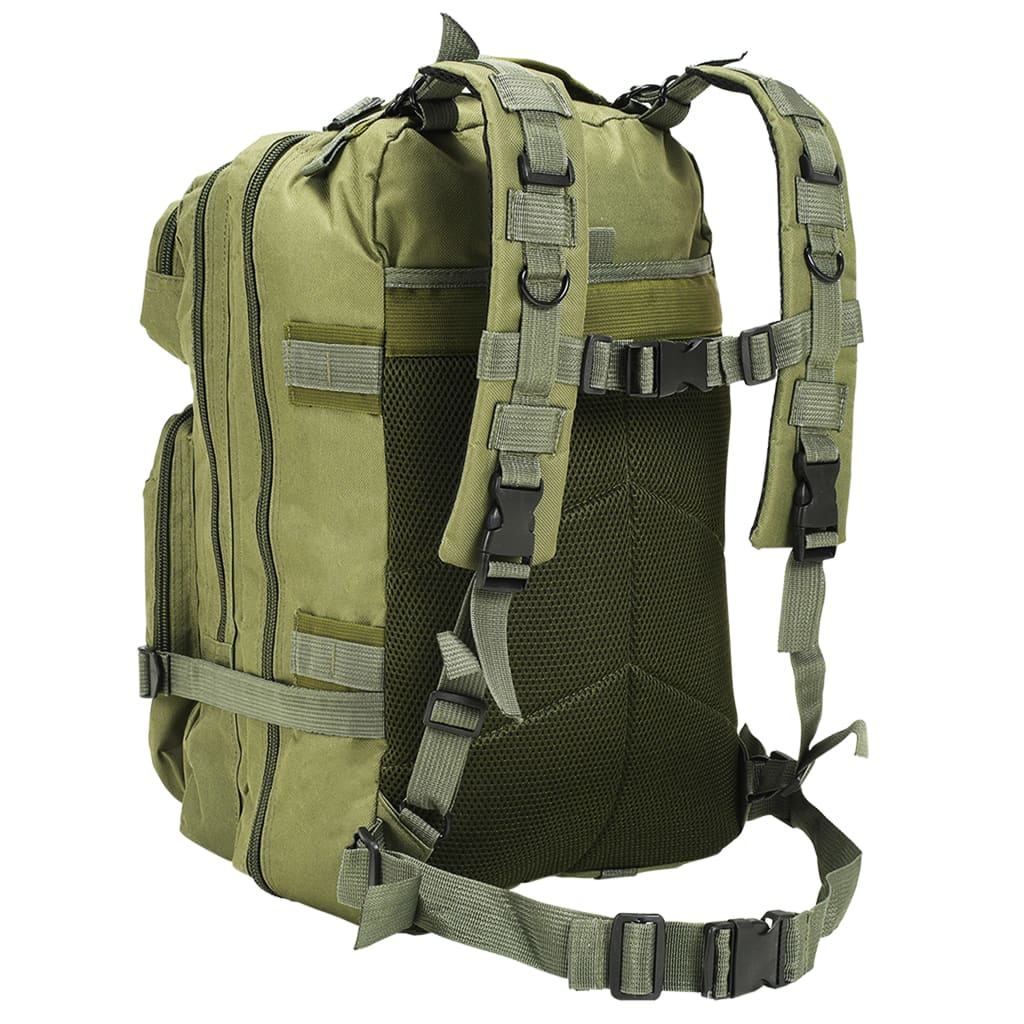 Thumbnail - vidaXL Rucksack im Army-Style 50 L Olivgrün