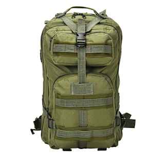 Batoh v army stylu, 50 l, olivově zelený - obrázek 2