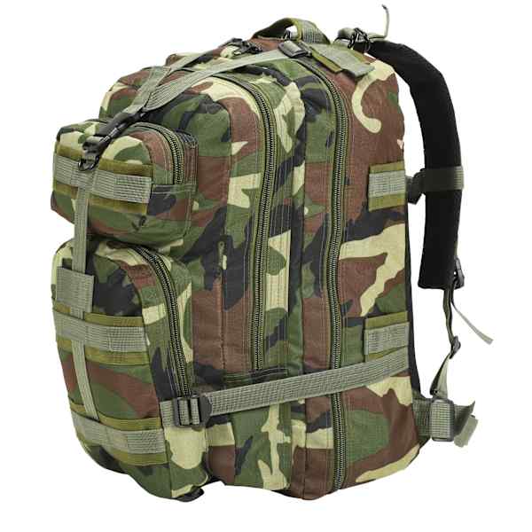 vidaXL armeestiilis seljakott 50 l, kamoflaaž