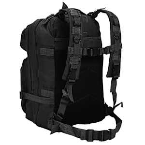 Batoh v army stylu 50 l černý - obrázek 3