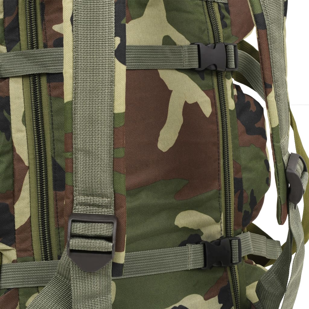 Sportovní taška 3 v 1 army styl 90 l maskáčová