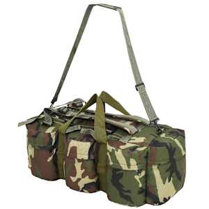 Sportovní taška 3 v 1 army styl 45 l maskáčová - obrázek 4