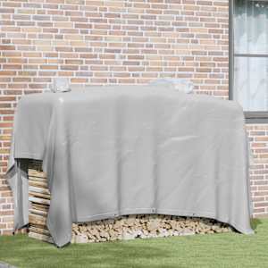 Plachta 650 g/m² 3 x 3 m šedá - obrázek 1
