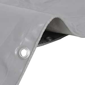 Plachta 650 g/m² 3 x 4 m šedá - obrázek 2