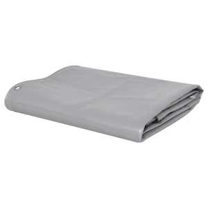 Plachta 650 g/m² 4 x 5 m šedá - obrázek 1