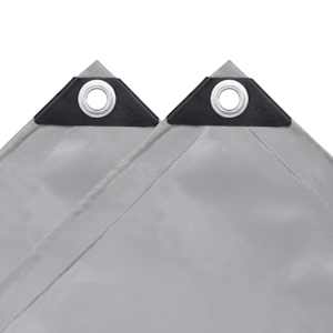 Plachta 650 g/m² 4 x 6 m šedá - obrázek 4
