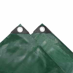 Plachta 650 g/m² 4 x 6 m zelená - obrázek 4