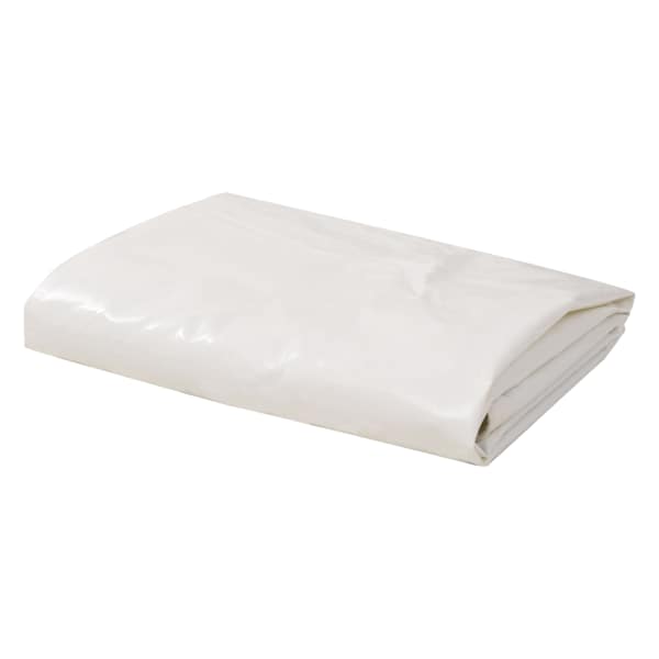 vidaXL present, 650 g/m&sup2; 4 x 7 m, valge