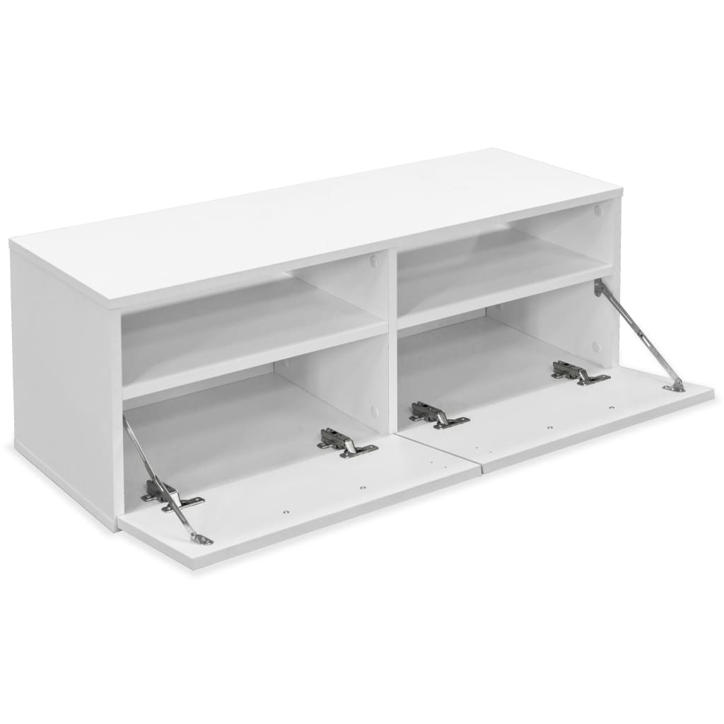 

vidaXL Tv-meubel 95x35x36 cm spaanplaat wit