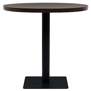 Bistro stůl MDF a ocel kulatý 80 x 75 cm - obrázek 3