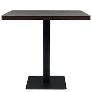 Bistro stůl MDF a ocel čtvercový 80 x 80 x 75 cm - obrázek 3