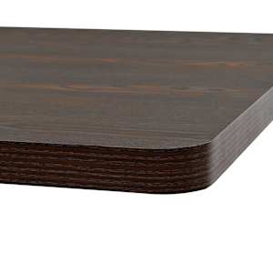 Bistro stůl MDF a ocel čtvercový 80 x 80 x 75 cm - obrázek 5
