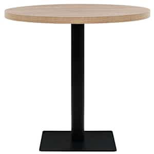 Bistro stůl MDF a ocel kulatý 80 x 75 cm - obrázek 3