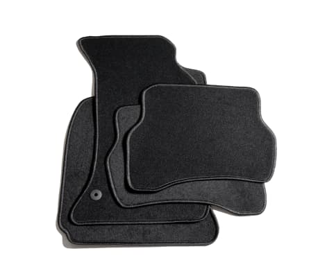 vidaXL Ensemble de tapis de voiture 4 pcs pour VW Passat