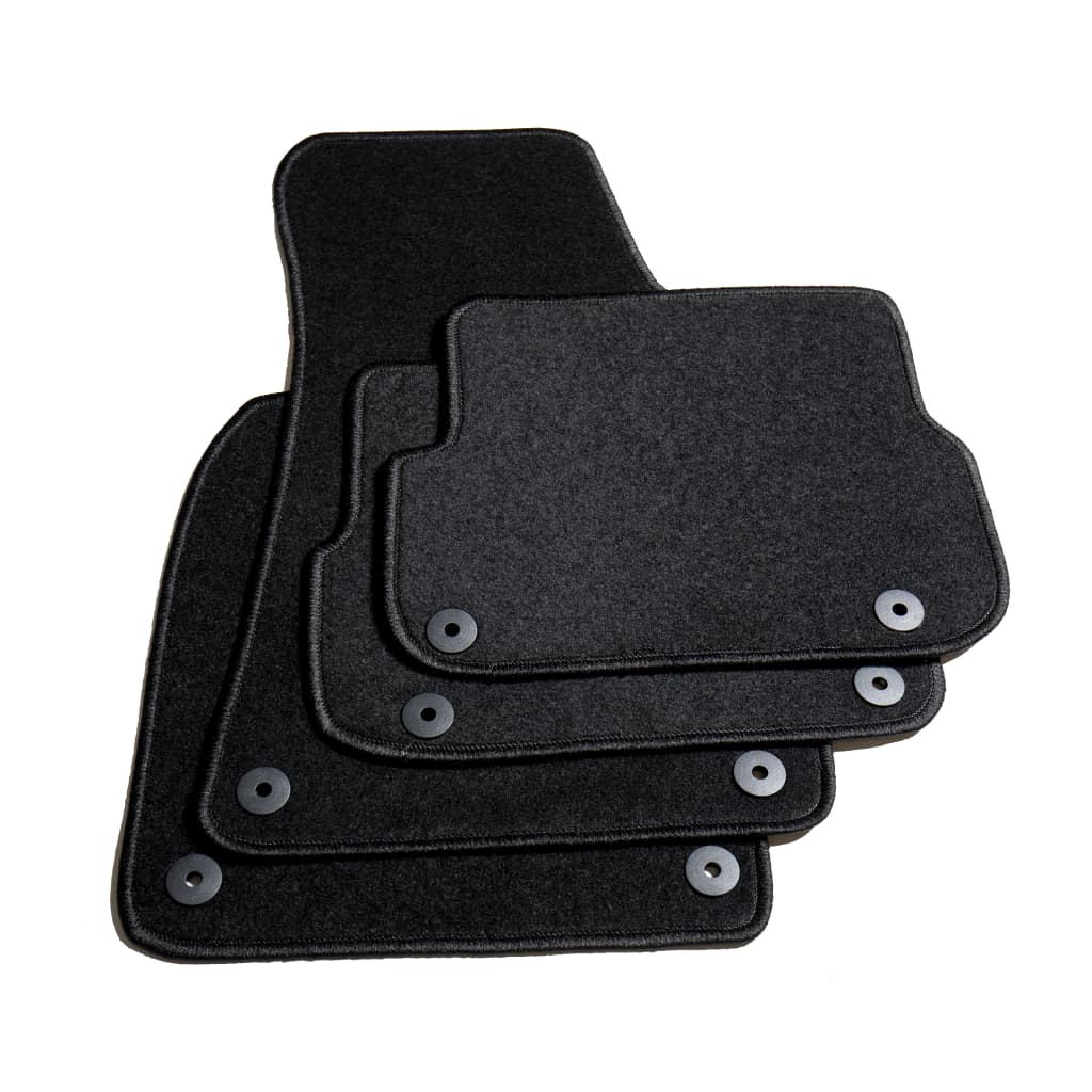 vidaXL Ensemble de tapis de voiture 4 pcs pour Audi A6