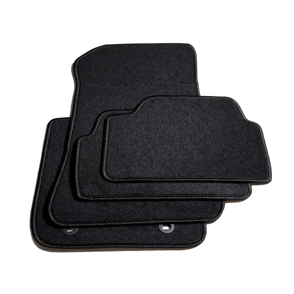 vidaXL 4 Piece Car Mat Set for BMW E87 1 Series