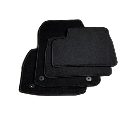 vidaXL Ensemble de tapis de voiture 4 pcs pour Opel Astra H