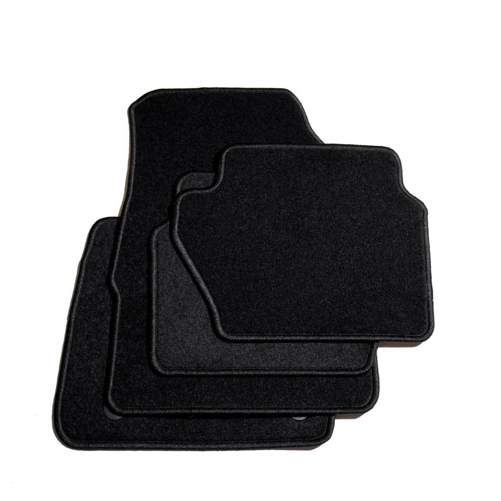 vidaXL Ensemble de tapis de voiture 4 pcs pour Ford Fiesta VI