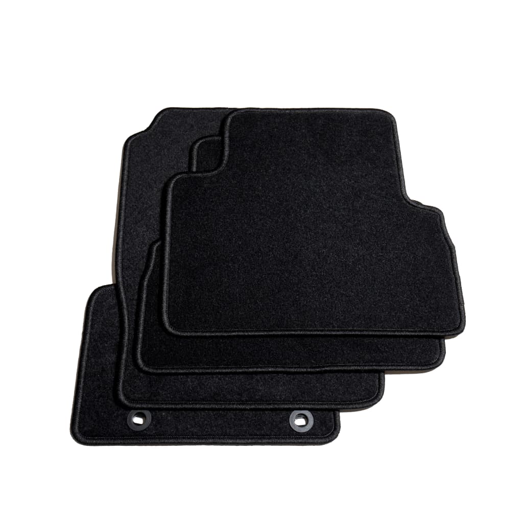 vidaXL Juego de alfombrillas para coche 4 piezas para Ford C-Max II