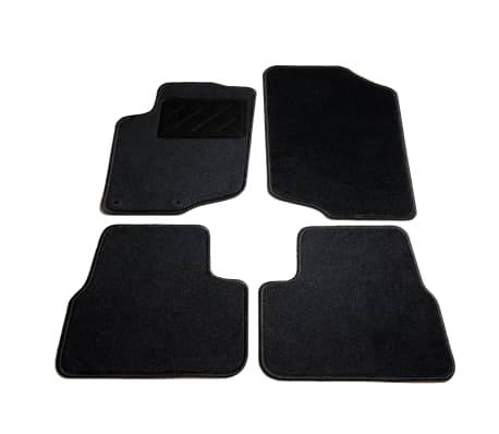 Vidaxl 4 Piece Car Mat Set For Peugeot 207 Vidaxl Ie