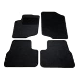 vidaXL Juego de alfombrillas de coche 4 piezas para Peugeot 207