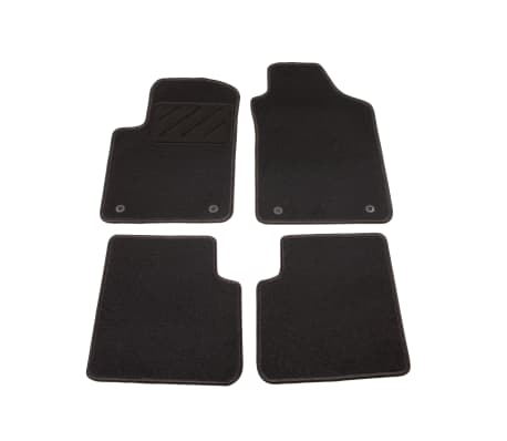 Vidaxl 4 Piece Car Mat Set For Fiat 500 C Twinair Vidaxl Ie
