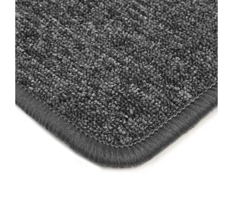 vidaXL Všívaný koberec 80 x 150 cm šedý