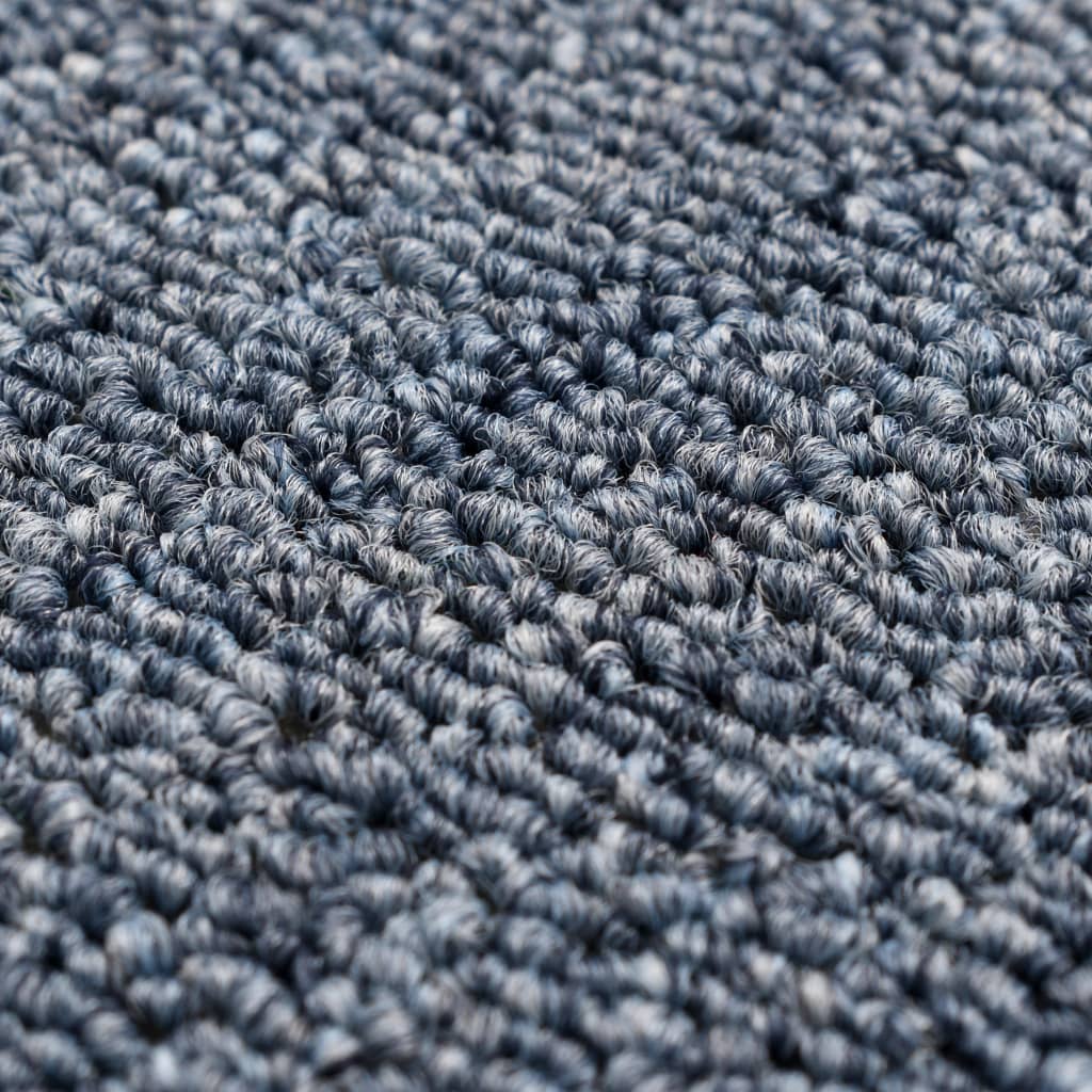 Kék tűzött szőnyeg 80 x 150 cm 